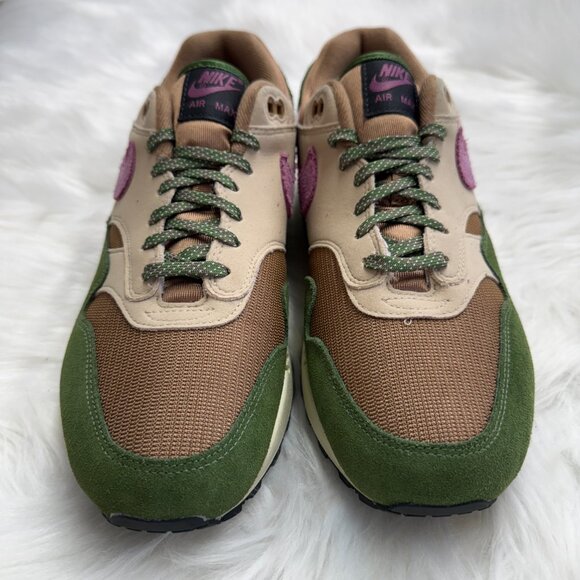 Nike Air Max 1 SH Treeline Mens Running Shoes DR9773-300 VNDS Sz 8.5